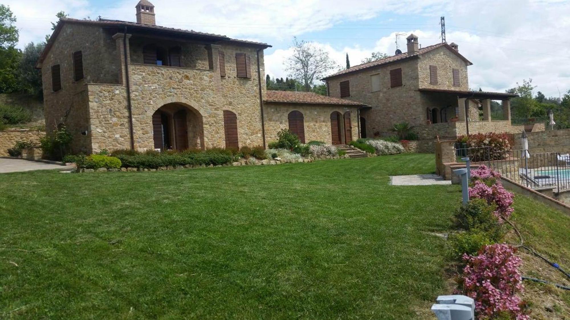 Casale Con Vista Colline Lejlighed Volterra Eksteriør billede